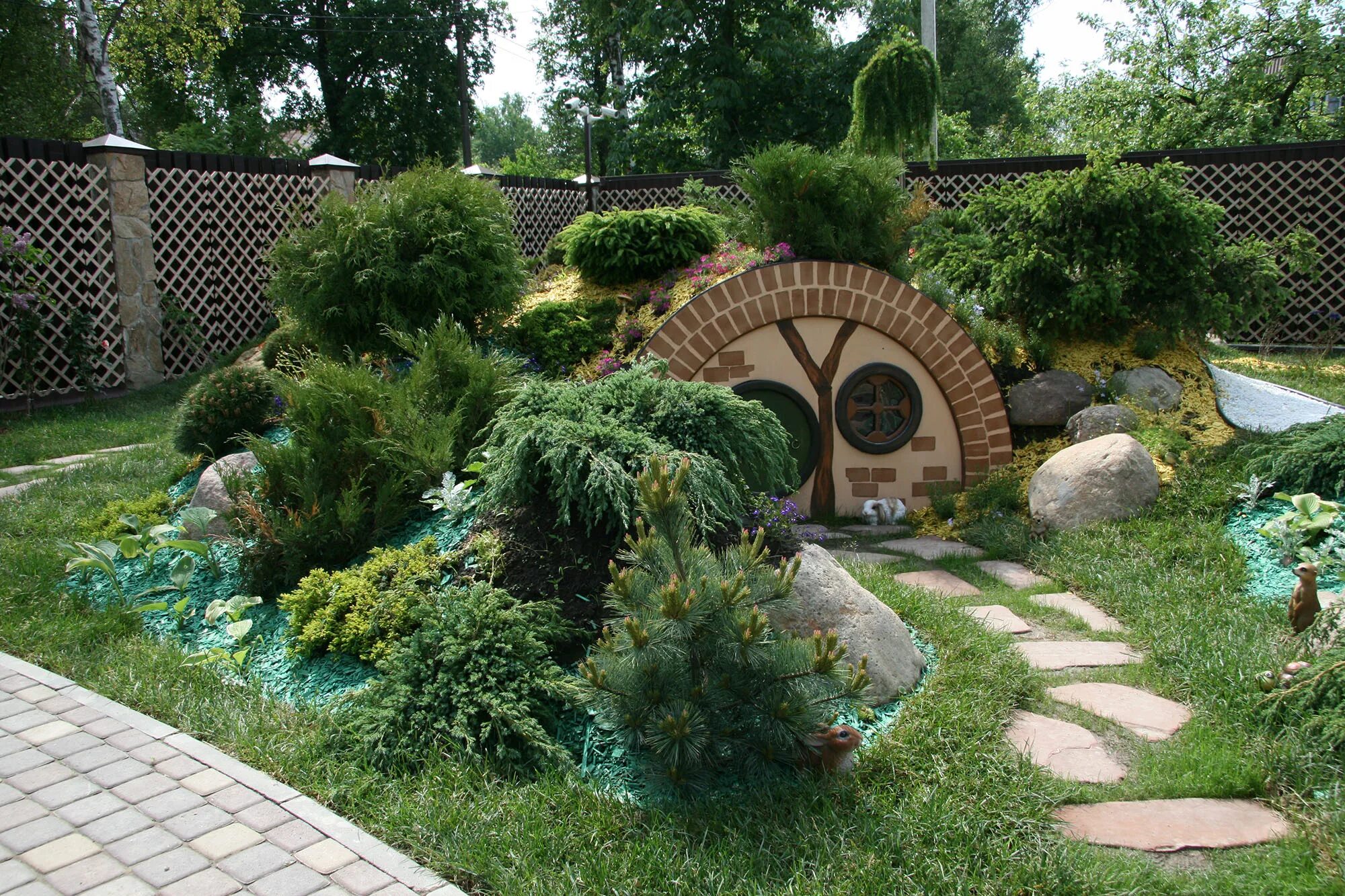 Ландшафт дом Хоббита