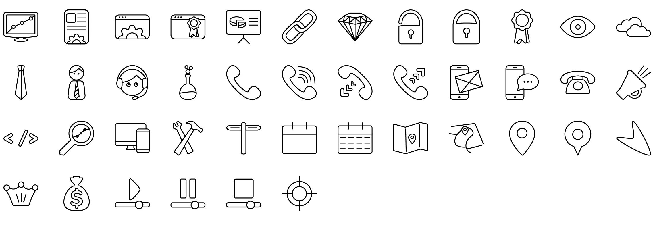 Плоские иконки. Стильные иконки. Svg набор. Стильные иконки. Комплект иконка.