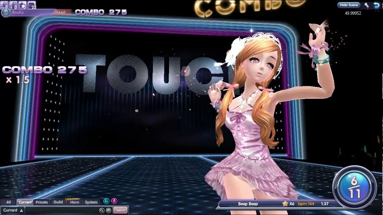 Touch girl games