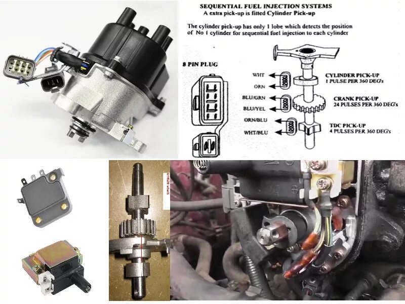 Honda cr зажигание. Хонда Одиссей 2000 зажигания трамблер провод. Коммутатор Хонда Цивик d15b. Аккорд 5 трамблёр. Хонда партнер двигатель д 16 а провода на трамблер.