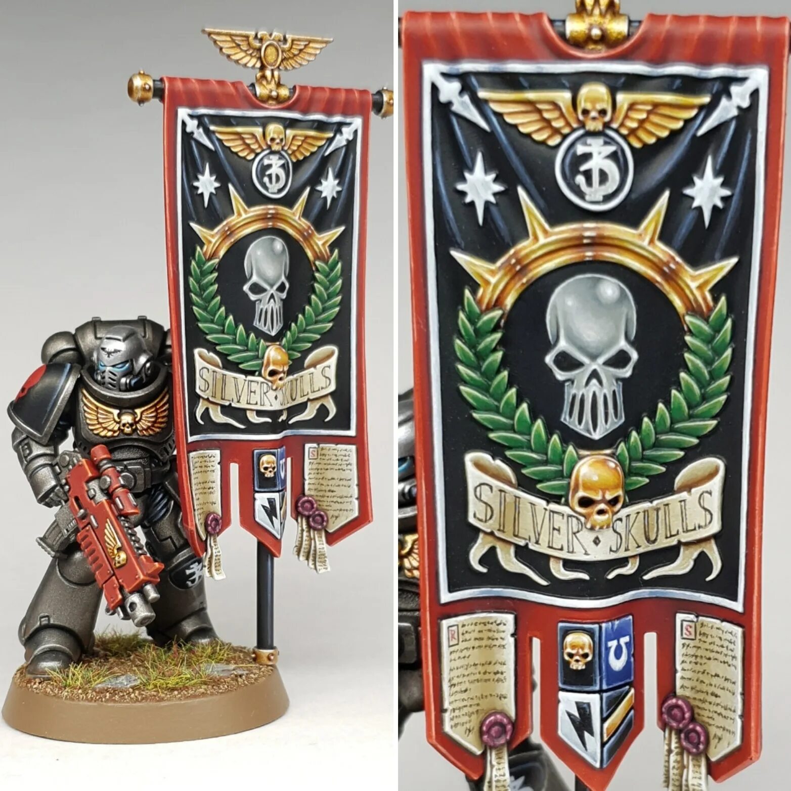 Железный воин 2 читать. Silver Skulls Warhammer 40k. Вархаммер 40000 серебряные черепа. Орден серебряных черепов вархаммер 40000. Стальные черепа вархаммер.