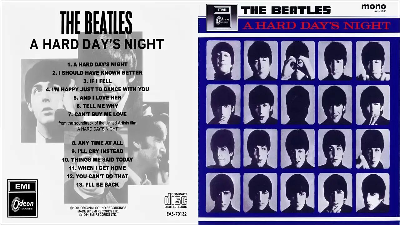 Битлз 1964 a hard Day's Night. The Beatles a hard Day's Night 1964 альбом. The Beatles a hard Day's Night обложка. Beatles альбом a hard Days. The beatles a hard day s night