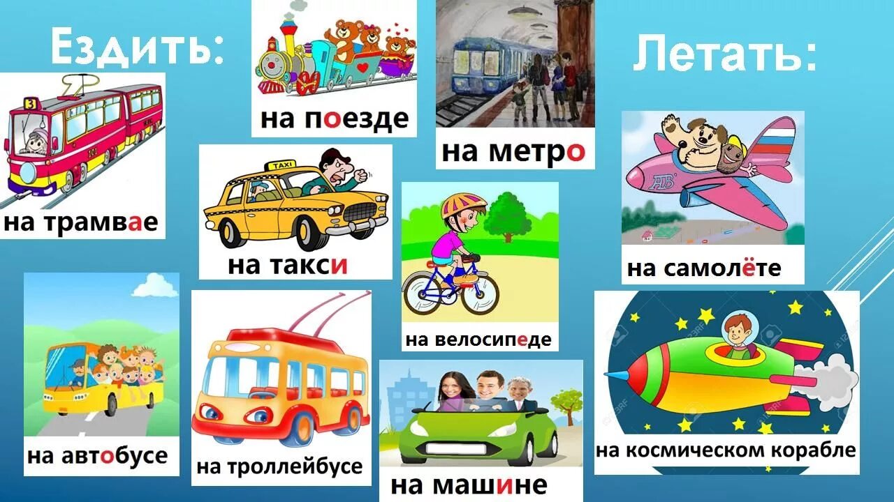 Виды транспорта. Лексическая тема транспорт. Виды транспорта. Отрасль экономики транспорт 2 класс. Виды наземного транспорта.