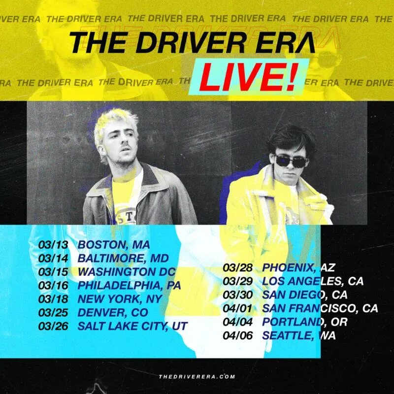 The Driver era. The Driver era 2022. The Driver era Tour. The Driver era песни. He drive now