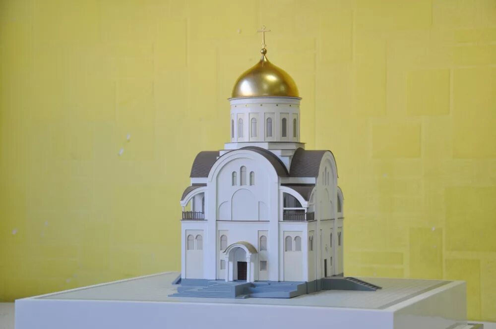 поделка храм. поделка храм. храм из картона своими руками. объемная поделка церковь. храм из гофрокартона.