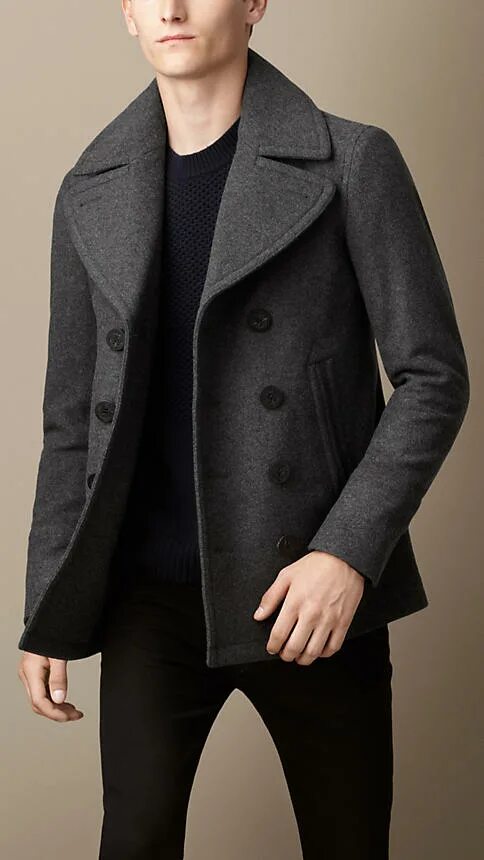 Легкое мужское пальто. Burberry Peacoat man. Wool and Cashmere пальто мужское. Мужское пальто шерстяное Барбери. Бушлат Burberry мужской.