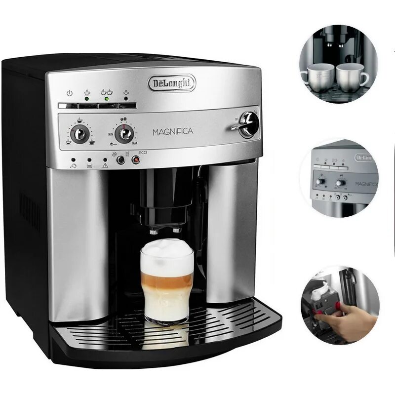 Кофемашина de'Longhi magnifica esam. Delonghi esam 3000. Delonghi esam 3200. Кофемашина de'Longhi magnifica esam 3200.