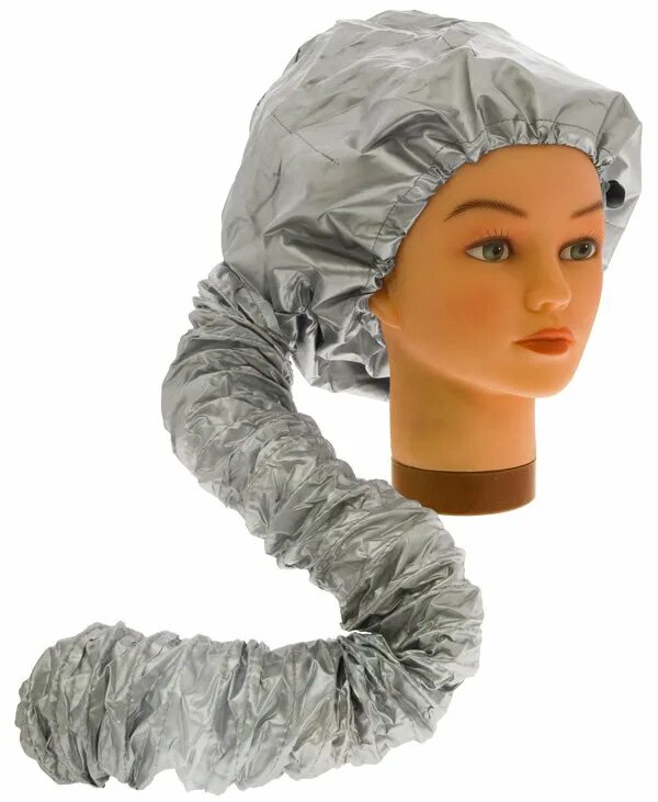 Колпак для волос. Колпак для фена Sibel 5011932. Утепляющий колпак для химической завивки. Шапочка для фена. Утепляющий колпак для волос.