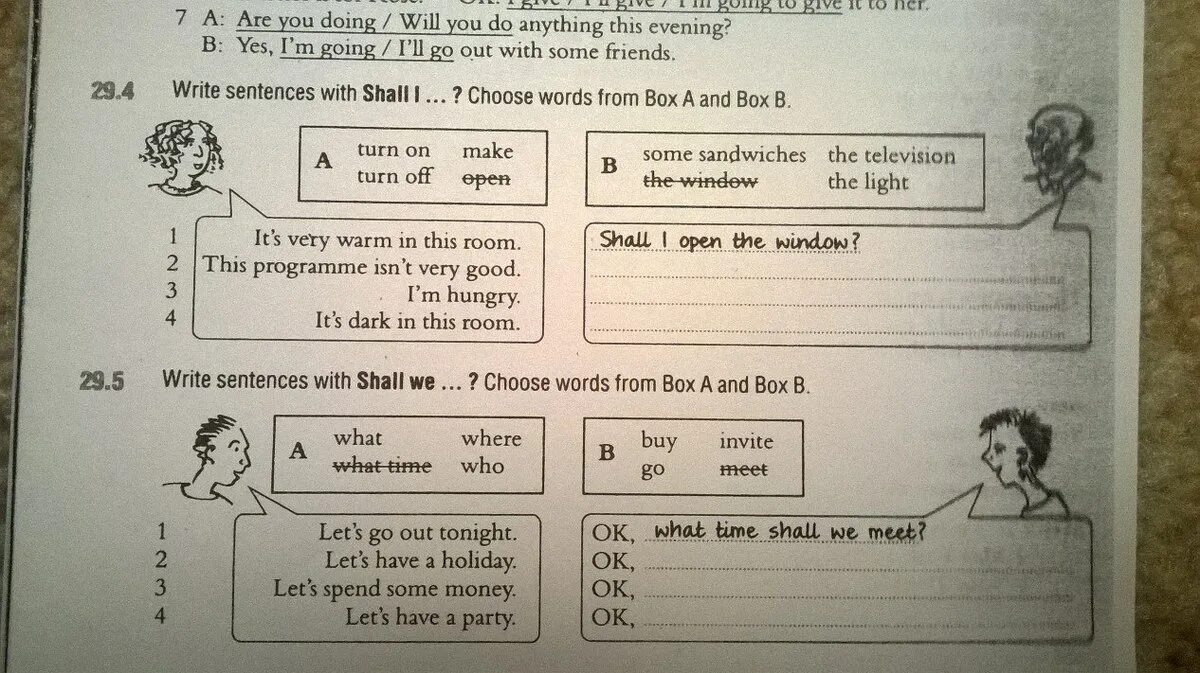 Write sentences with shall we choose from the two Boxes. Choose and write sentences. Make sentences beginning with if choose from the Boxes 111.1 ответы. 99.1 Write sentences beginning with if choose from the Boxes ответы. Write sentences about the pictures