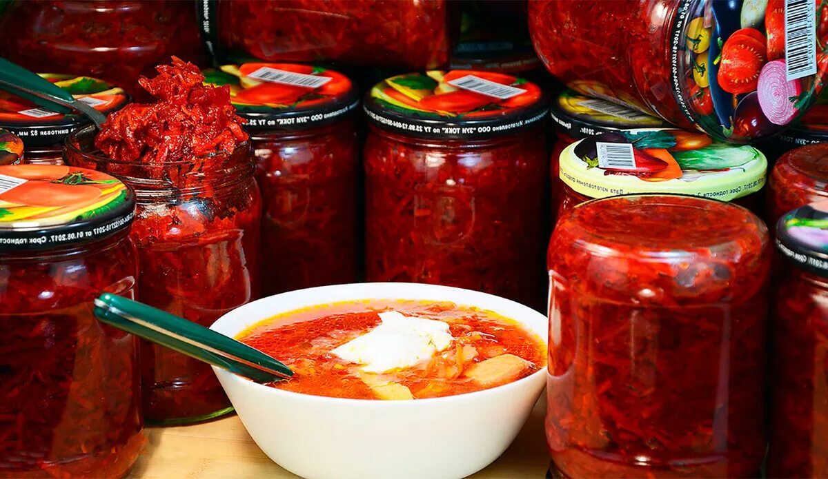 Борщ на зиму с капустой. Борщевая. борщ в банке. борщ консервированный. консервирование борща на зиму.