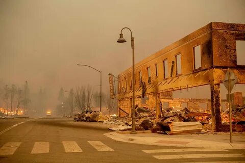 The fire destroyed the building