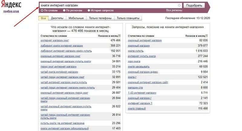 Что можно продавать список