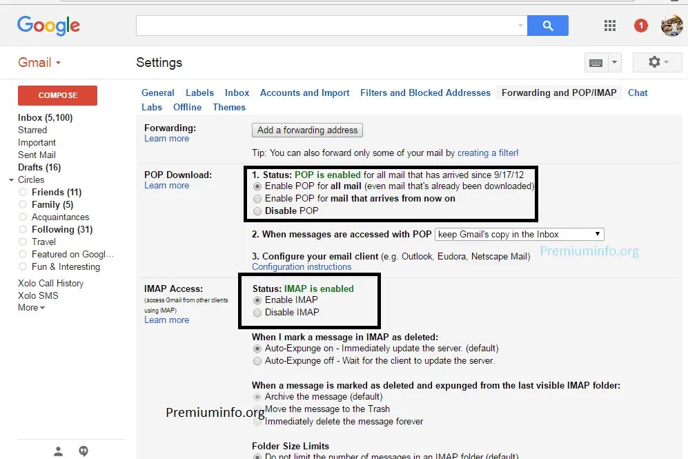 Imap inbox. Gmail imap настройки outlook.