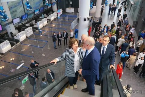 Открытие терминала аэропорта