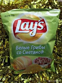 Чипсы с грибами