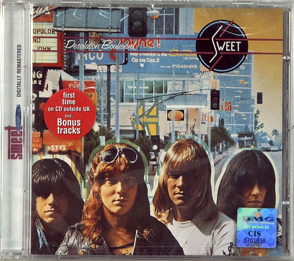 Sweet Desolation Boulevard 1974. Sweet - 1975 Desolation Boulevard. Sweet – Desolation Boulevard. Группа Sweet альбом Desolation Boulevard.