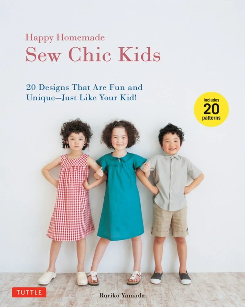 Just unique. Sewing Kids. Just be unique Kids. Children without Sewing. Japan Kids pattern.