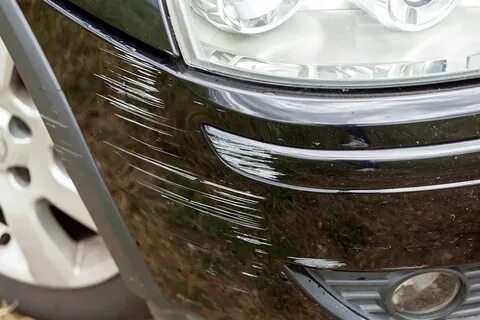 Царапины на кузове автомобиля