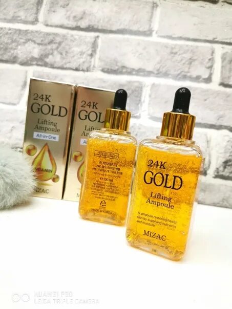 Gold lifting. 24k Gold Lifting Ampoule. 24 K Gold Lifting Ampoule Mizac. 24к Gold Ampoule Serum. Сыворотка для лица корейская 24 к Gold.