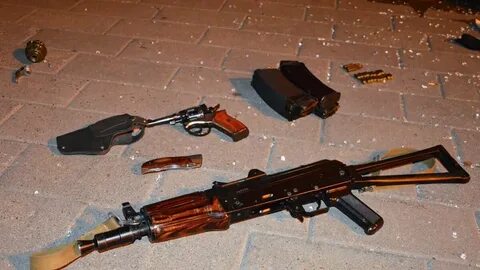 Сколько оружия было у террористов