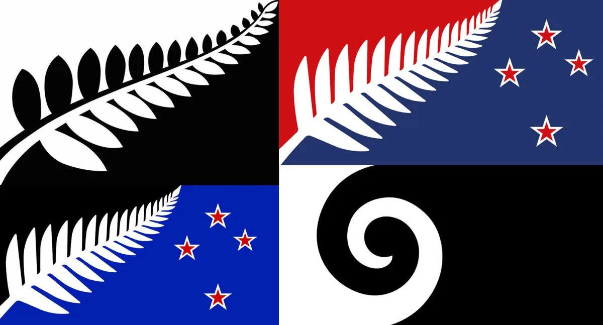 New Zealand flag referendum: designs of kiwi flags New zealand flag, Flag, New z