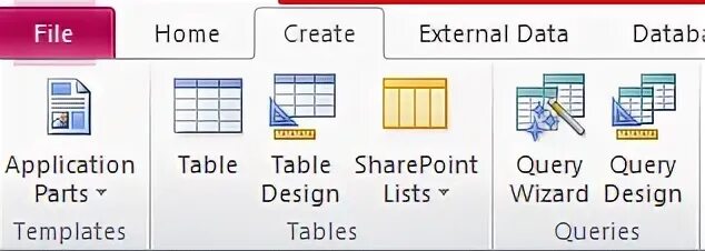 Application table