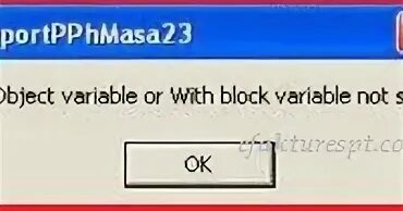 Object not found