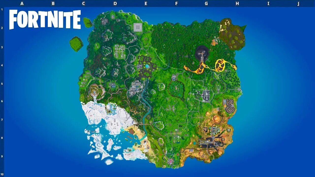 Карта фортнайт 2023. Fortnite: Battle Royale карта.