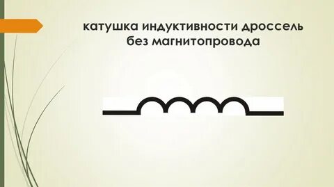 Катушка индуктивности без сердечником