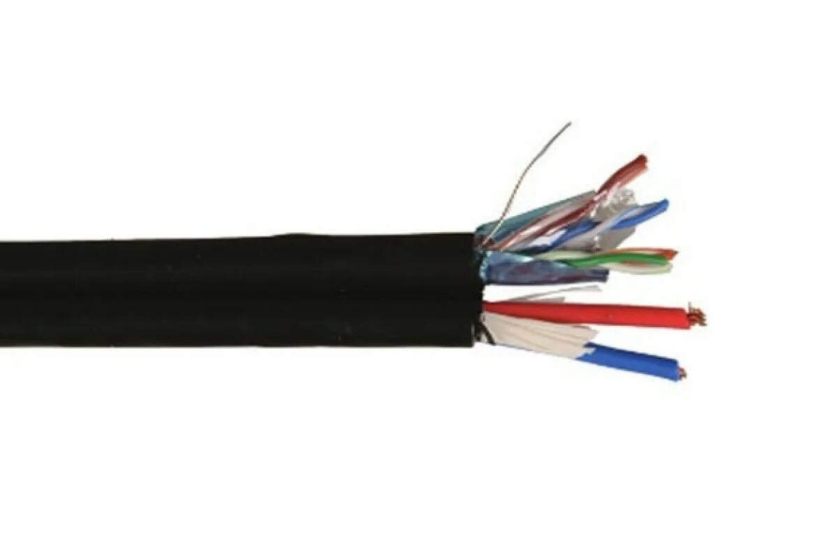 5 2x0. 75. 5 +2х0. кабель ксвпп 5е 4х2х0,52мм². 2мм 305м чер.