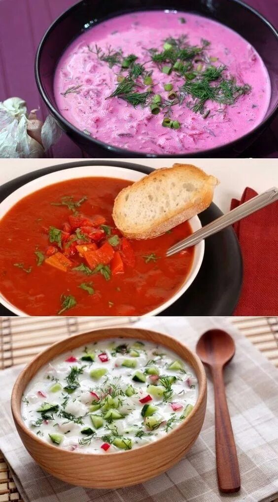 Рецепт летних супов вкусных