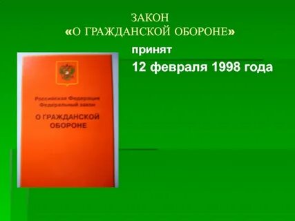 Федеральный закон 28 от 12.02 1998