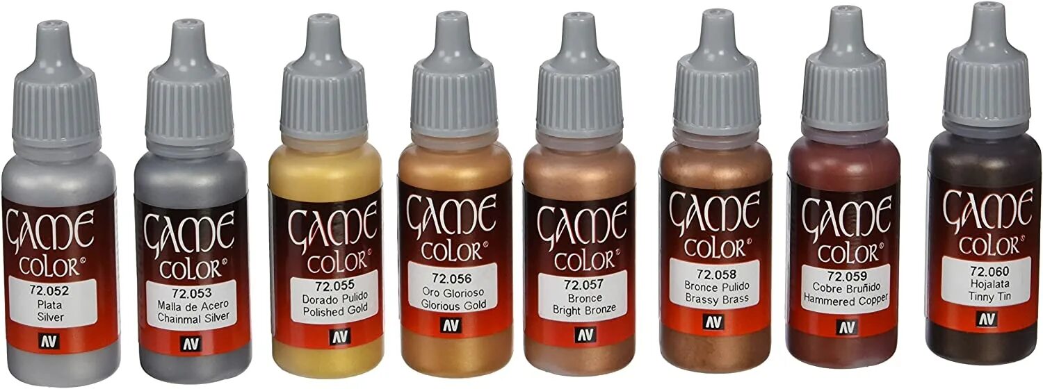 Vallejo game color special fx frost. Vallejo game color. vallejo starter set. glorious gold vallejo. color of brass vllejo.
