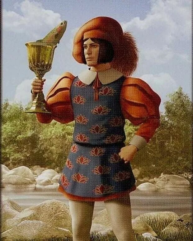 Паж общее значение. Карта таро паж кубков. паж чаш таро уэйта. паж кубков райдер. карты таро универсальный ключ.