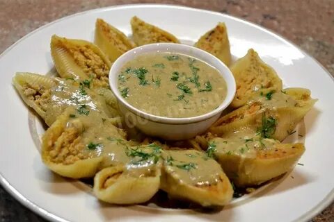 Ракушки в соусе