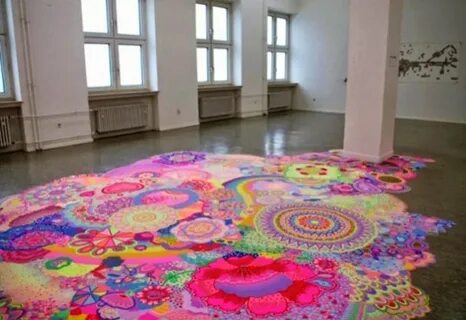 Раскрашенный пол