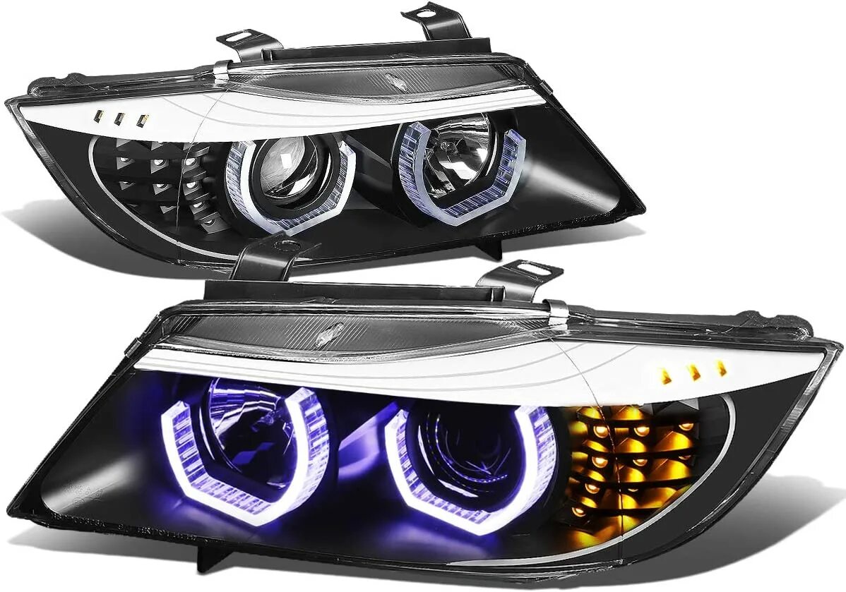 Лампы bmw e90. Black Headlight BMW e90. BMW e90 Headlights. Фары адаптивные Xenon BMW e91. BMW e90 Custom оптика.
