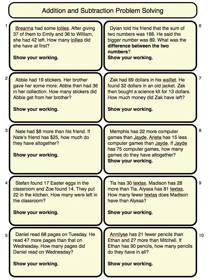 They have solved the problem. Addition and Subtraction problems. Problem solving 5.Grade. Addition and Subtraction Math problems. Subtraction Word problems.