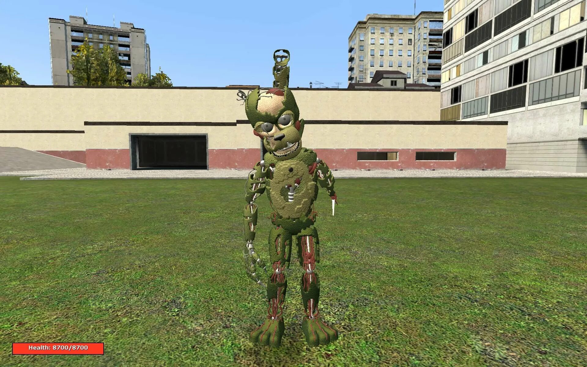 Мод на гаррис мод фнаф 4. ФНАФ Garry`s Mod. Springtrap гарис мод. Garry's Mod АНИМАТРОНИКИ. Гаррис мод Фредди.