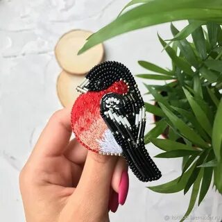 Снегирь из фоамирана