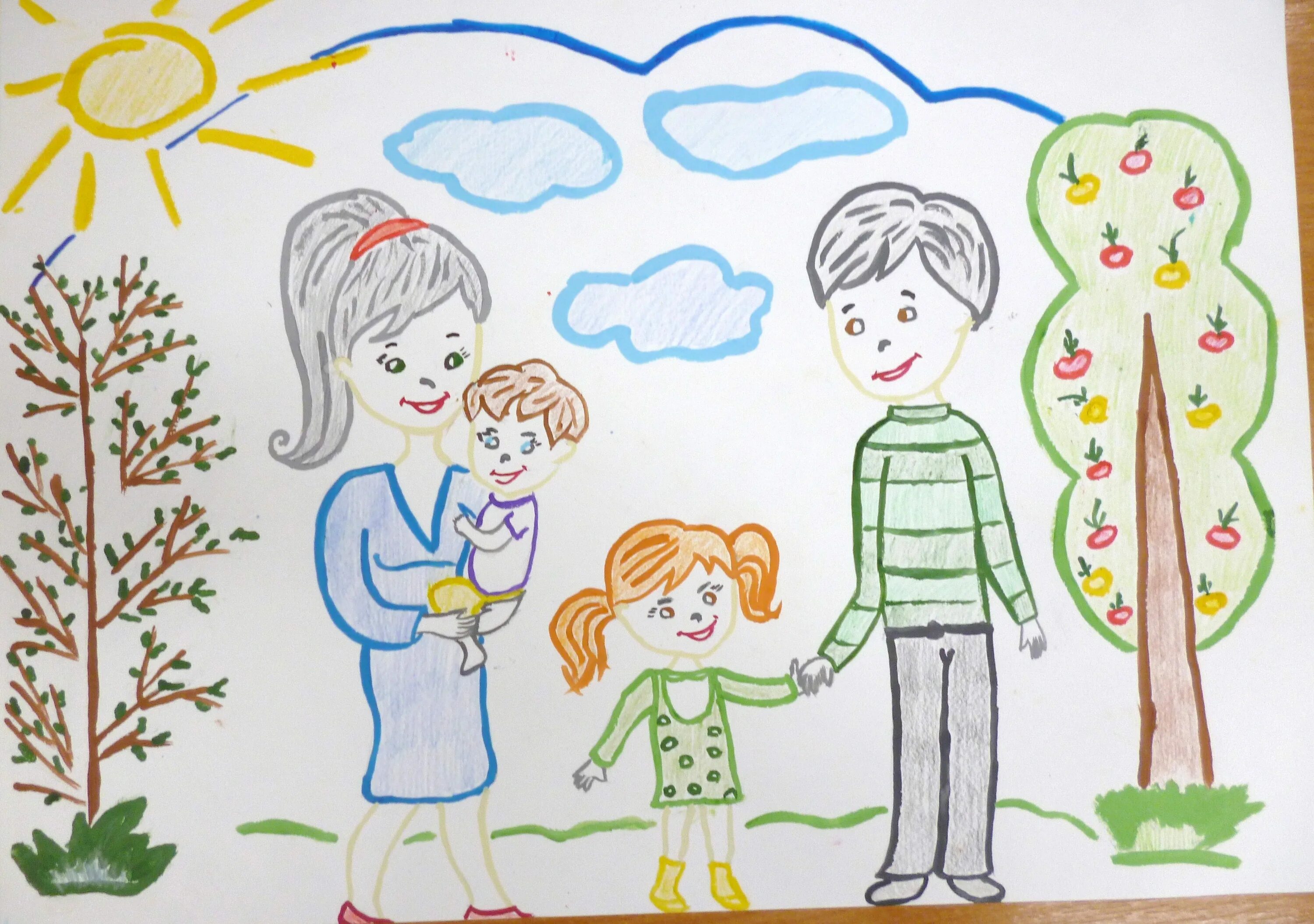 Рисунок на тему семья. Рисунок моя семья. Детские рисунки на тему семья. Семья рисунок карандашом. Нарисовать рисунок год семьи