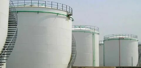 Вертикальные резервуары для хранения нефти