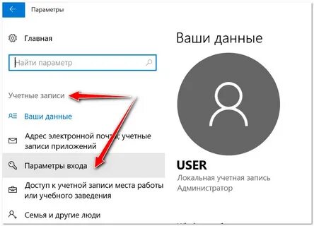 Как установить пароль на учетную запись