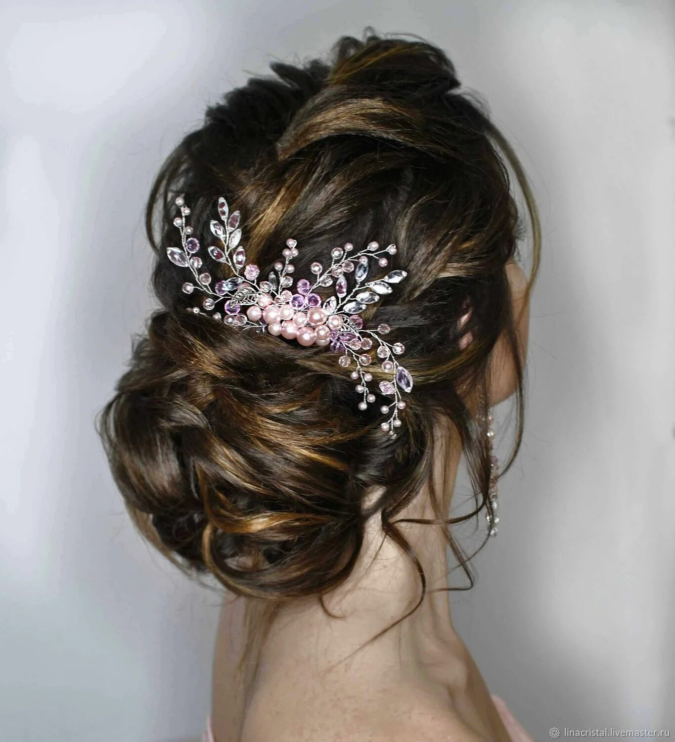 Гребень для волос прически Click to Buy Durable Fashion Hair Accessories Women Hair Accessory Retro Rhinest