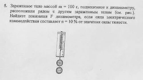 С помощью динамометра расположенного 30. Тело подвешенное к динамометру. заряженное тело. вычислите показания динамометра. подвешенное к динамометру тело массой 400 г.