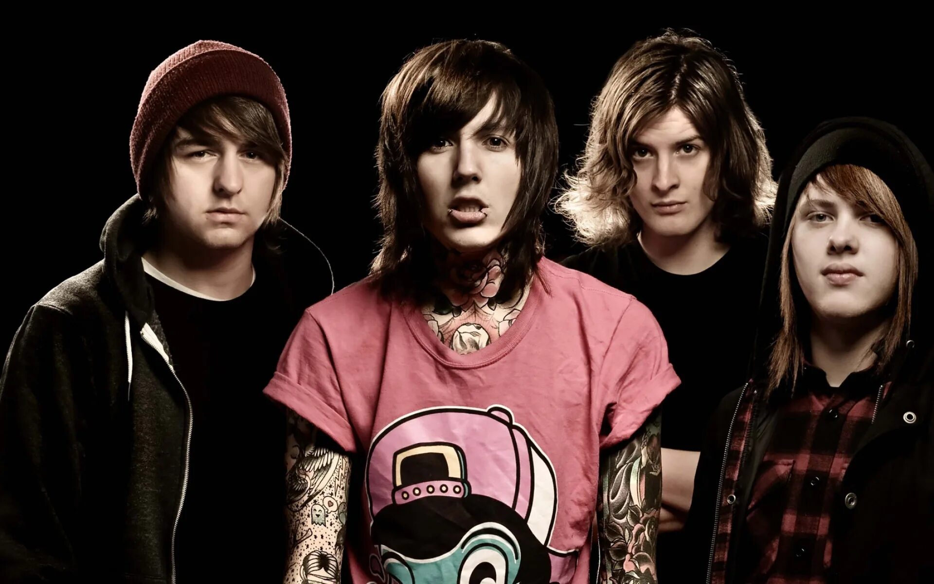 Зе хай. Группа bring me the Horizon. Bmth 2007. Бринг ми зе Хоризон 2007. Bring me the Horizon 2005.