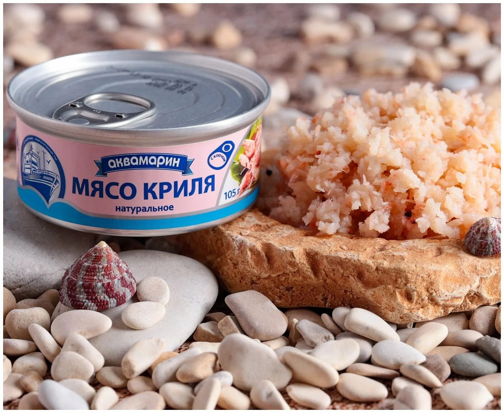 Мясо криля консервированное