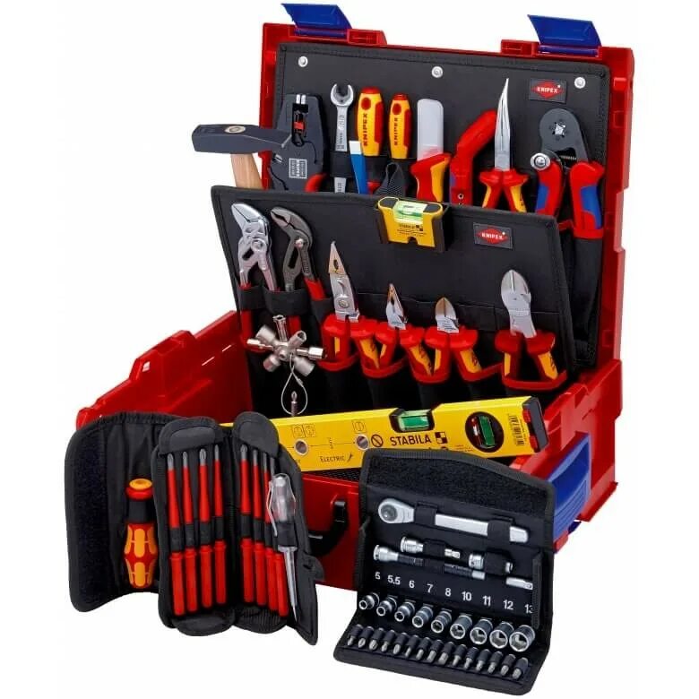 L tools. Набор инструментов Knipex. Книпекс набор для электрика. L-Boxx Knipex. Набор электрика l-Boxx Elektro Knipex KN-0201200.