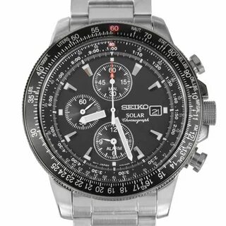 Seiko solar chronograph