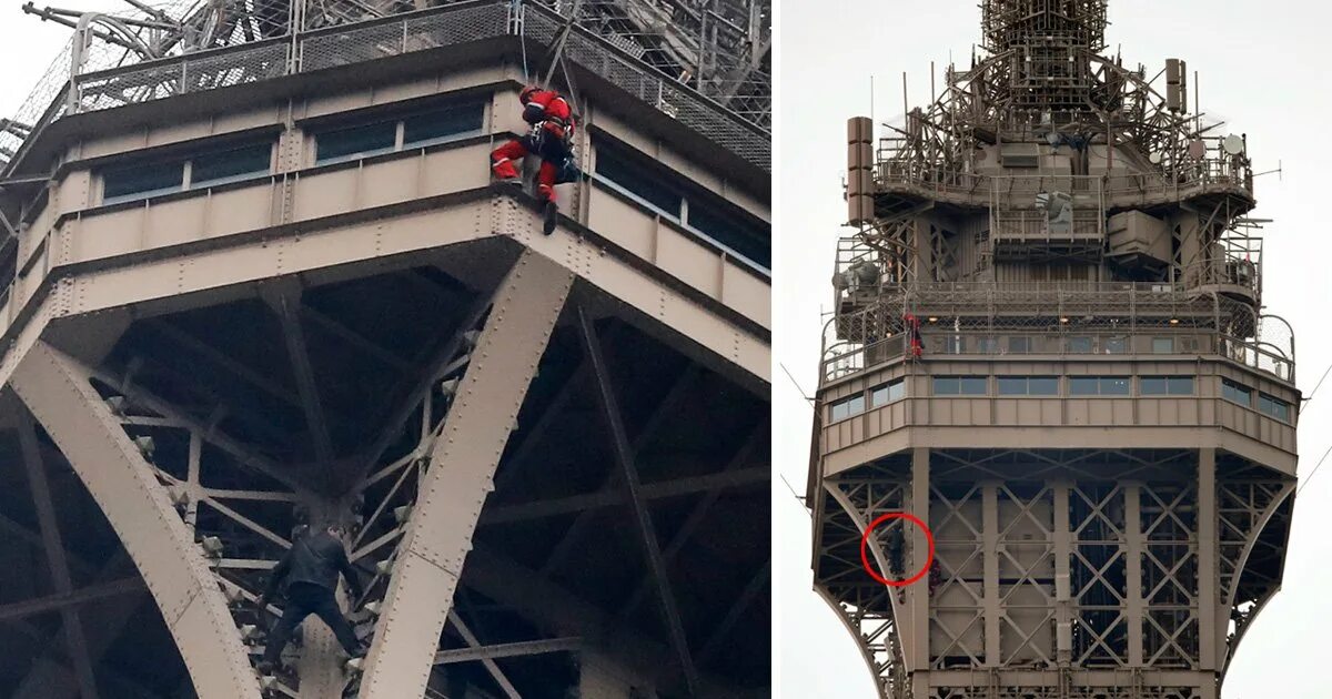 Правда то что эйфелева башня сгорела